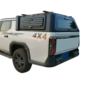 Cubierta de Caja de Carga para Camioneta 4x4/Todoterreno de Aleación de Aluminio con Bisagras, Ligera, Impermeable, 3 Puertas Abatibles, Tipo Sport Topper, con Bloqueo, para Ford F-150 Raptor <span class=keywords><strong>2022</strong></span> - Product Image 1