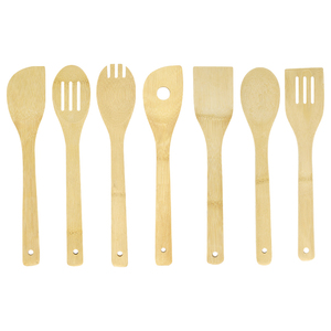 7-Piece Bamboo Kitchen Utensil Set