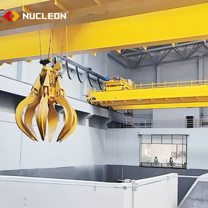 Grúa puente de doble viga tipo QZ de alta calidad, 20 toneladas, 32 toneladas, 50 toneladas, 100 toneladas, 200 toneladas, grúas aéreas con agarre - Product Image 3