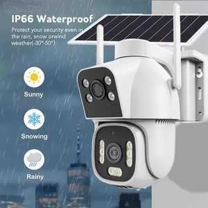 Cámara Solar CMOS NKIWI de Doble Lente y 4G, 10MP, Gran Angular de 360°, Grabación de 24 Horas, Inalámbrica, Tipo Domo PTZ, Fácil Instalación - Product Image 2