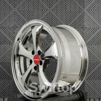 Jantes forgées ST VSKF Style 2/3 pièces 18 19 20'' à lèvre profonde polies 5x114.3 pour Lexus IS300 Nissan 350Z 370Z GS300 S13 R32