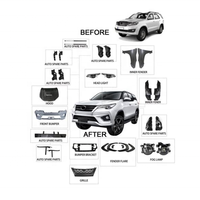 Ap02 — Kit d'accessoires de voiture, système de Conversion automatique pour Toyota Fortuner 2012-2015, amélioration au TRD 2016
