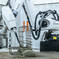 Bras robotisé pour imprimante 3D avec moteur pour la fabrication additive, impression architecturale, capacité de charge de 30 kg