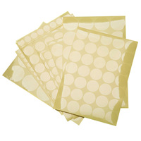 Autocollant d'étanchéité transparent rond de taille personnalisée pour boîtes et sacs, autocollant d'étanchéité transparent circulaire imperméable en rouleau
