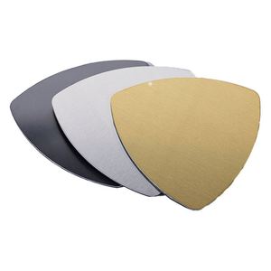 High-<b>end</b> Design Heat Insulation Table Mat Plating Gold Metal Stainless Steel coaster for Hotel <b>bar</b> Custom Supplies - Product Image 2