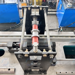 Máquina de conformado de rodillos para canales de acero y correas, totalmente automática, con PLC, para aplicaciones de estructuras de acero y correas, con bomba de rodamientos y sistema solar. - Product Image 2