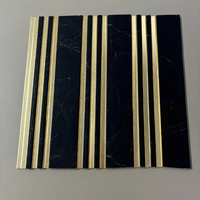 OEM prix de gros d'usine 3d Ps panneau mural étanche multi-couleurs 30cm largeur taille persiennes décoration intérieure