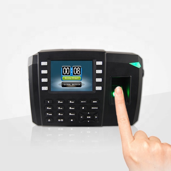 ( Model TFT600 ) Multi Language & Larger Capacity Fingerprint Time Attendance and Access Control System