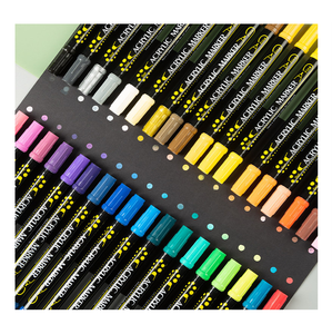 <span class=keywords><strong>Meilleur</strong></span> prix pinceau pointe marqueur croquis couleur croquis encre non toxique double stylo marqueur stylo - Product Image 1