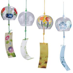 Cloche à vent en verre décorative <span class=keywords><strong>japonaise</strong></span> pendentifs suspendus transparents pour carillon de fenêtre pour la maison jardin artisanat en verre artisanal - Product Image 2