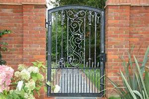 Portes coulissantes en fer forgé sur mesure, petites décorations de jardin, designs de portails pour allée - Product Image 4