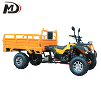 Véhicule tout-terrain cargo motorisé à transmission par arbre 200cc, 4 roues, haute capacité de charge, certifié CE, fabriqué en Chine, vente chaude