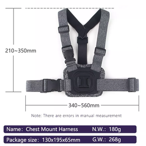 Soporte de Pecho para Teléfono Móvil, Arnés de Pecho <span class=keywords><strong>Go</strong></span> <span class=keywords><strong>Pro</strong></span>, Soporte para VLOG/POV, Compatible con iPhone 13, 12, 11 <span class=keywords><strong>Pro</strong></span> <span class=keywords><strong>Max</strong></span> Plus y <span class=keywords><strong>Hero</strong></span> 9, Guangdong - Product Image 2