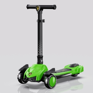 Extra-Wide Board Children's <strong>Scooter</strong> Adjustable Height Light up 3 Wheels <strong>Scooters</strong> for Kids <strong>Toddlers</strong> 3-6 Years Old - Product Image 3