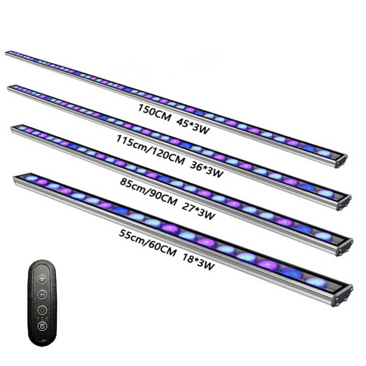View of LED Aquarium Lights - Full Spectrum, Timer & Dimmer Control