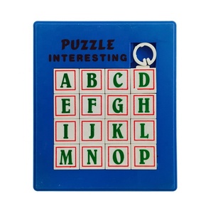 Mini alfabeto Abc personalizado, número 1-15, juguete educativo, juego mental de plástico, desafío, juego educativo, juego de carretera, Tobogán, rompecabezas deslizante - Product Image 2