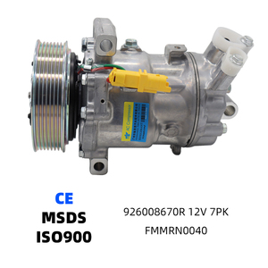 Compresor de aire acondicionado OEM 926008670R 926007318R, compresor de refrigeración para Renault Kangoo 2 1.2 - Product Image 1