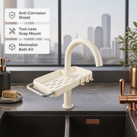 Support universel pour robinet, organiseur de robinet moderne sur pied
