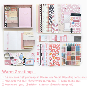 Serie de Cajas de Regalo de Papel Impresas de Estilo Minimalista Creativo, Versión en Inglés, Superventas, Estilo Retro Artístico <span class=keywords><strong>para</strong></span> Niñas - Product Image 1