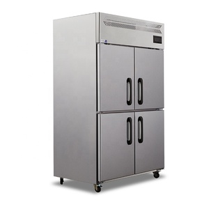 Refrigeratore verticale dell'acciaio inossidabile del <span class=keywords><strong>congelatore</strong></span> della porta 1 del frigorifero della porta del frigorifero verticale di industria alberghiera commerciale - Product Image 4