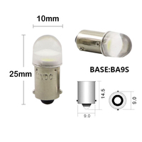 BA9S LED-Glühbirne Lange Lebensdauer Miniatur-Anzeigeleuchte Ein Watt 6-220V Breiter Eingangsbereich Anzeigelampe für Maschinensteuerungskonsole