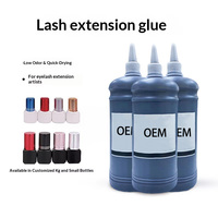Colle liquide pour extensions de cils, séchage rapide en 0,5 seconde, longue durée, 60 jours, salons de beauté, vente directe d'usine
