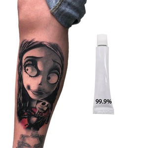 Crema Blanca para Tatuajes de Marca Privada, Fórmula Profesional al 99.9%, Aplicación Previa al Tatuaje, Maquillaje Permanente y Cuidado de la Piel, 10g 30g 50g - Product Image 4