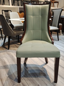 Chaises de salle à manger nordiques en <span class=keywords><strong>bois</strong></span> massif Restaurants de maison créatifs de mode moderne Tables et chaises d'hôtel Chaises de dossier - Product Image 4