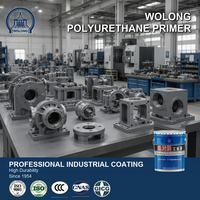 Primaire polyuréthane Wolong bicomposant antirouille, couche de base à forte adhérence pour surfaces métalliques en acier, sous-couche