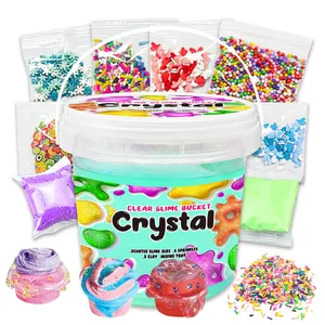 Rõ ràng Slime Kit cho cô gái với Big Bucket Slime Kit DIY làm phụ kiện cho cô gái quà tặng sinh nhật