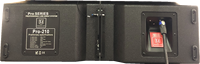 Ensemble complet d'équipement de sonorisation professionnel double système de réseau de lignes passives 2 voies de 10 pouces haut-parleurs audio de concert