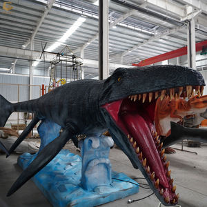 Modèle de <span class=keywords><strong>mosasaure</strong></span> animatronique de grande <span class=keywords><strong>taille</strong></span>, animal marin, usine de dinosaures de Zigong, SGAA75 - Product Image 3