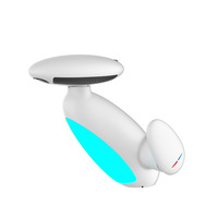 Transfrontalier ET Net rouge pingouin atmosphère lampe capteur sans contact chaud/froid anti-éclaboussures lavabo robinet de toilette