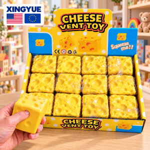 XINGYUE Miekka Zabawka, Juguete Realista Antiestrés para Niños, Juguete de Halloween para Apretar, Squishy de Queso Remonté Lente - Product Image 1