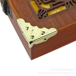 Classic Iron <b>Corner</b> <b>Protector</b> 32mm For Wooden Box Decorative Storage Jewelry Box Q82 - Product Image 2