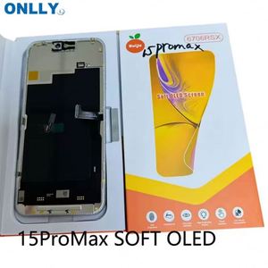 หน้าจอ OEM Pantalla Soft OLED LCD สำหรับ iPhone XR 11 Pro X XS 13 จอ LCD พร้อมทัชสกรีนสำหรับ iPhone 11 XSMax 13Pro 14 14Pro 15 15 Pro - Product Image 3