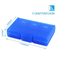 Étui de Rangement 24-en-1 en Plastique pour Cartouches de Jeu Filaire Nintendo Switch OLED NS, Boîte de Protection Rigide Antichoc