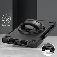 Étui antichoc 360° avec support, dragonne et emplacement pour stylet pour tablette Samsung Galaxy Tab A11 8,7 pouces SM-X133