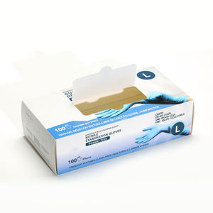 하이 퀄리티 사용자 정의 고무 일회용 장갑 접이식 포장 상자 플립 커버 개폐 먼지를 격리하고 청소 - Product Image 5