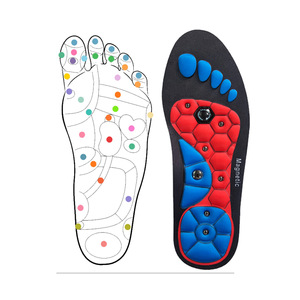 Palmilhas Ortopédicas Magnéticas de Acupressão para Homens e Mulheres, Palmilhas de Espuma de Memória para Conforto Esportivo e Alívio da Dor nos Pés, Palmilhas de Reflexologia - Product Image 2