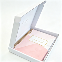 Cuaderno de Planificación sin Fecha con Certificación FSC, Encuadernado con Espiral, Diario de Viajero Promocional, Impresión de Logotipo Personalizado con Caja, Venta al Por Mayor