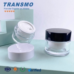 Pot à crème de luxe doré, pot en verre personnalisé pour crème 200g, vente en gros, pot en plastique OEM 30g, crème de luxe pour soins de la peau - Product Image 1