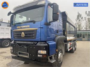 Camion benne lourd d'occasion Sinotruk Howo TX 380-430 ch 16 m³ 6x4 Diesel Norme d'émission Euro <span class=keywords><strong>2</strong></span> Boîte de vitesses Weichai AUSA FAST Gauche Arrière - Product Image 3