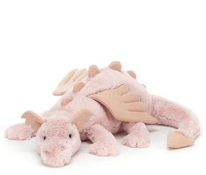 Venta al por mayor 66cm caqui cielo lavanda personalizado nieve dragón Malachy dragón Rosa dragón peluche - Product Image 4