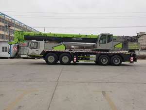 Grue sur chenilles Zoomlion d'occasion prête à l'exportation, fournisseur chinois, moteur puissant, pompe, capacité de levage de 80 tonnes, système de levage robuste - Product Image 4