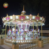 Manèges de fête foraine importés de Chine, carrousel électrique pour enfants, jeux amusants pour enfants