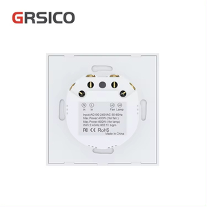 2024 Tuya APP Wifi <strong>Fan</strong> Lights Wall <strong>Switch</strong> Panel <strong>Display</strong> Level 5 Wind Speed with Alexa Voice <strong>Control</strong> - Product Image 6