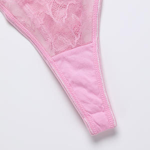 Ensemble de lingerie sexy en dentelle ultra-fine avec jarretière, trois pièces, soutien-gorge érotique, jarretière <span class=keywords><strong>et</strong></span> <span class=keywords><strong>bas</strong></span> - Product Image 5