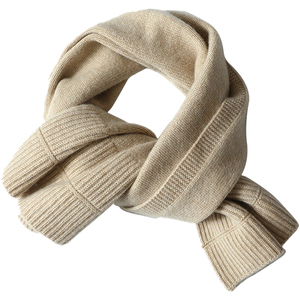 Nuovo Design in Cashmere sciarpa in maglia a costine maglione caldo scialle da uomo donna inverno tradizionale sciarpe e scialli - Product Image 4