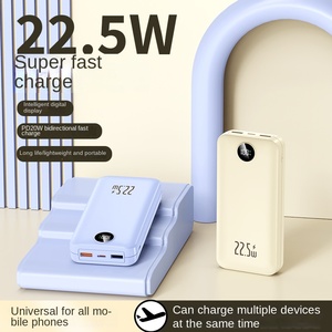 <span class=keywords><strong>Batterie</strong></span> <span class=keywords><strong>externe</strong></span> portable 20000 mAh à charge ultra-rapide avec affichage numérique – Power Bank très populaire pour téléphone - Product Image 3